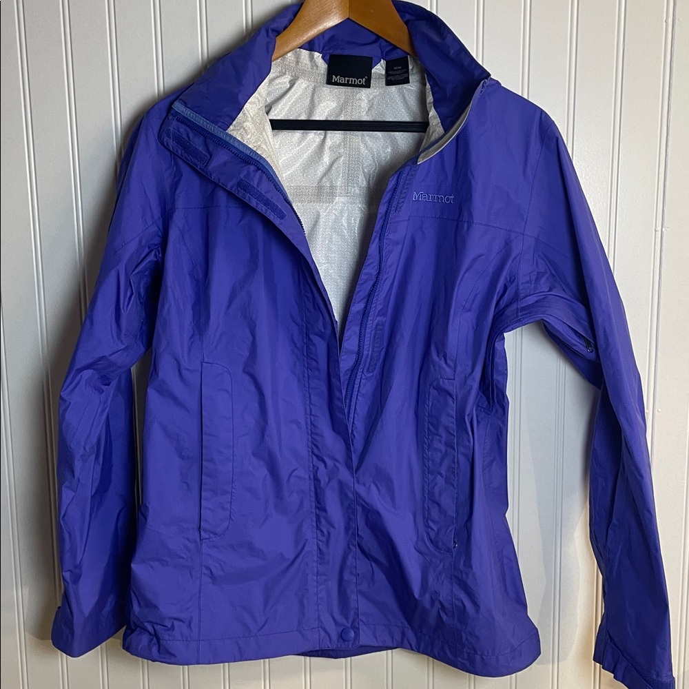 Women’s Marmot purple/blue Outdoor rain Jacket